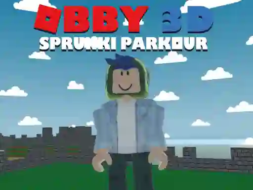 Juego Obby 3D Sprunki Parkour en línea