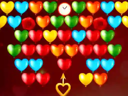 Juego Bubble Shooter Valentines en línea
