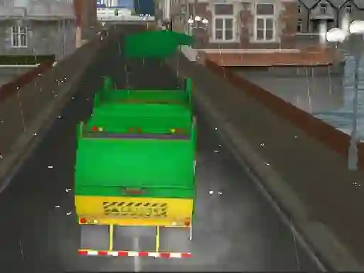 Juego Amsterdam Truck Garbage en línea