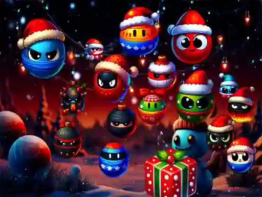 Juego Christmas Rush : Red and Friend Balls en línea