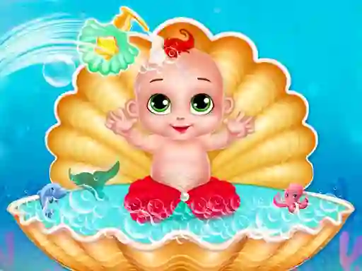 Juego Mermaid Baby Care en línea