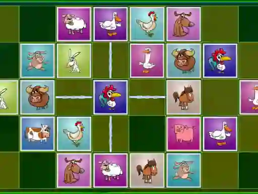 Juego Farm animals matching puzzles en línea