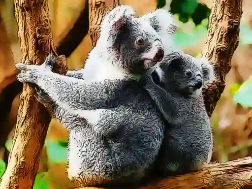 Juego Cute Baby Koala Bear en línea