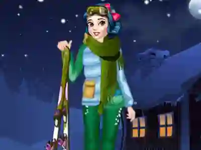 Juego Princess Winter Skiing en línea