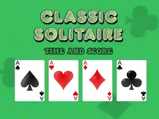 Juego Classic Solitaire: Time and Score en línea