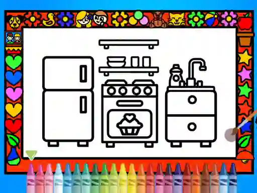 Juego Color and Decorate Rooms en línea