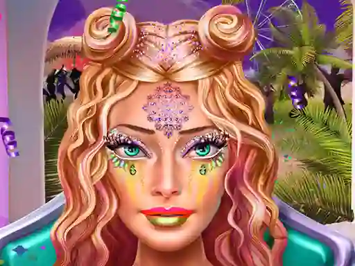 Juego Ellie Coachella Makeup en línea