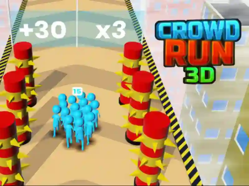 Juego Crowd Run 3D en línea