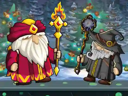 Juego Wizard Santa Jump en línea