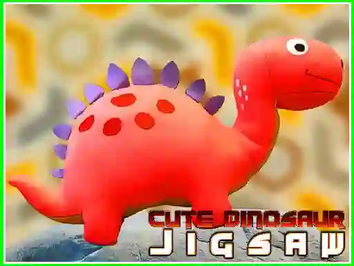 Juego Cute Dinosaur Jigsaw en línea