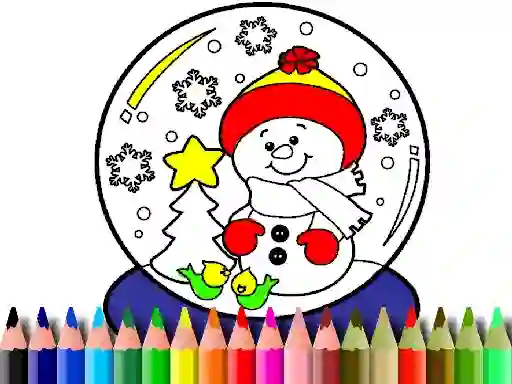 Juego Back To School: Christmas Coloring Book en línea