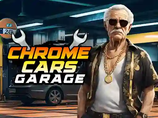 Juego Chrome Cars Garage en línea