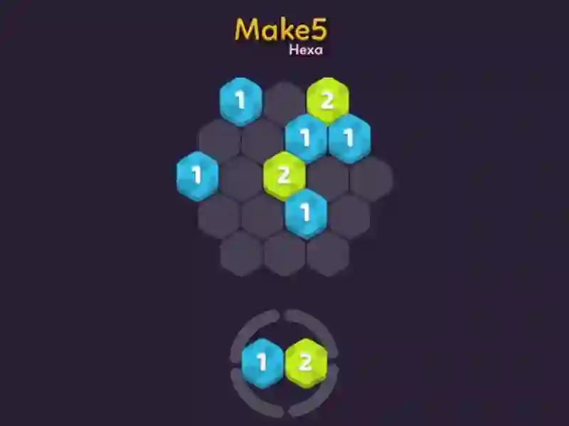 Juego Make 5 Hexa en línea