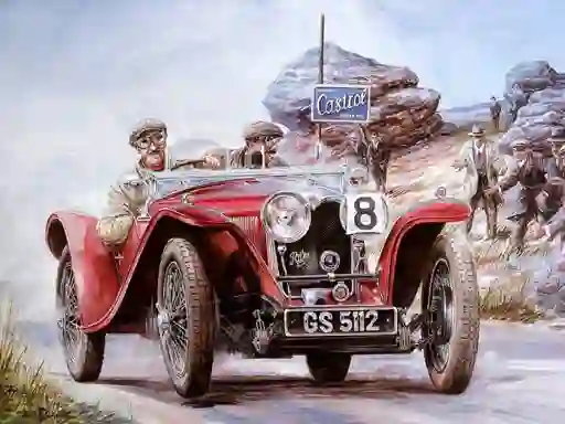 Juego Vintage Cars Puzzle en línea