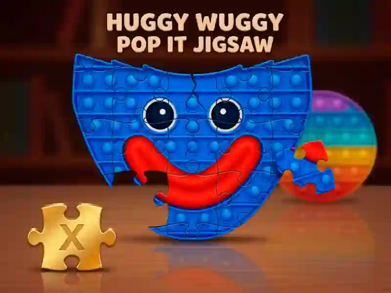 Juego Huggy Wuggy Pop It Jigsaw en línea