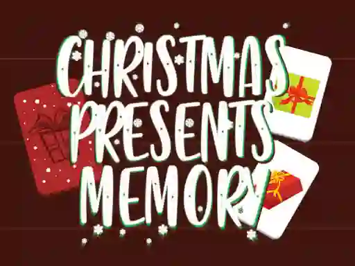Juego Christmas Presents Memory en línea