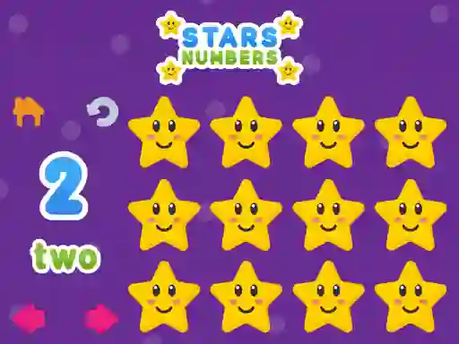 Juego Stars Numbers en línea