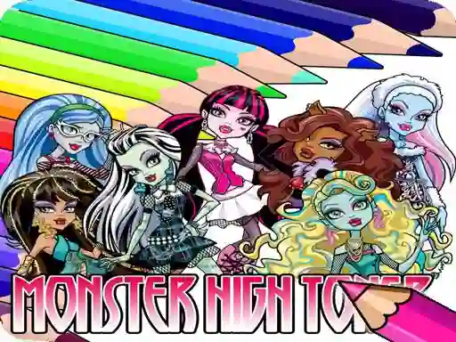 Juego Coloring Book for Monster High en línea