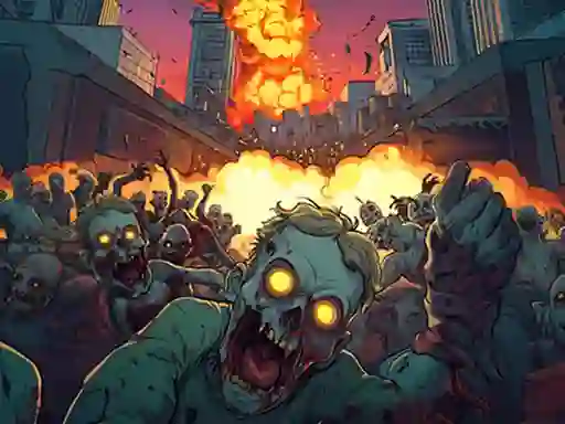Juego Zombie Siege.io en línea