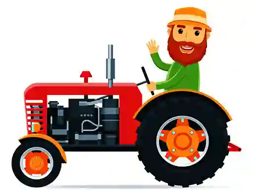 Juego Cartoon Farm Traktors en línea