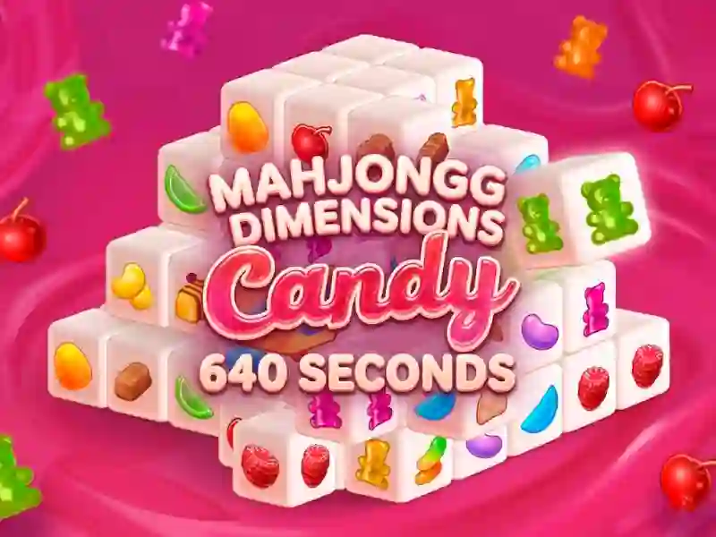 Juego Mahjongg Dimensions Candy 640 seconds en línea