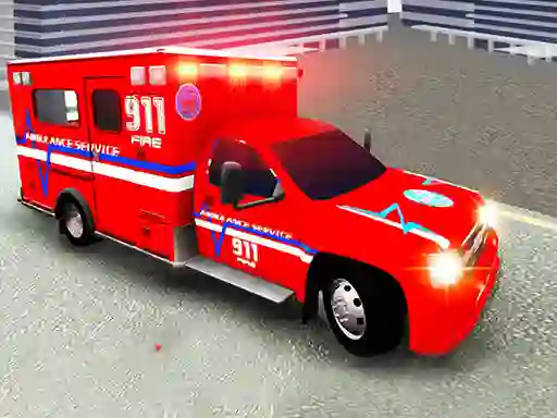 Juego City Ambulance Driving en línea