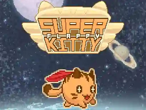 Juego Flappy Super Kitty en línea