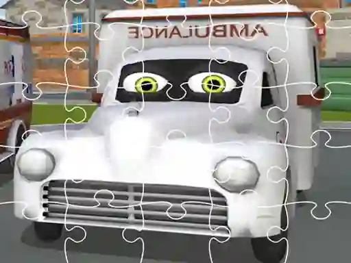 Juego Ambulance Trucks Jigsaw en línea