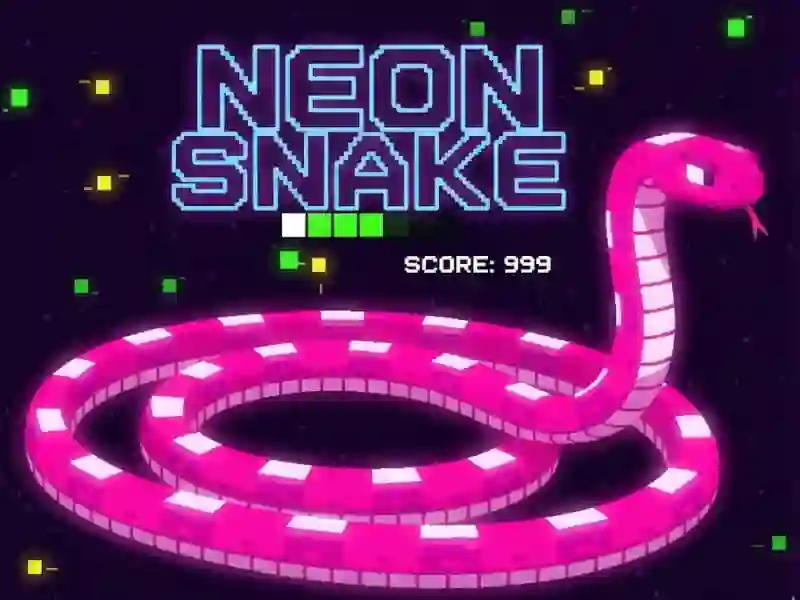Juego Neon Snake en línea