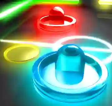 Juego Neon Hockey en línea