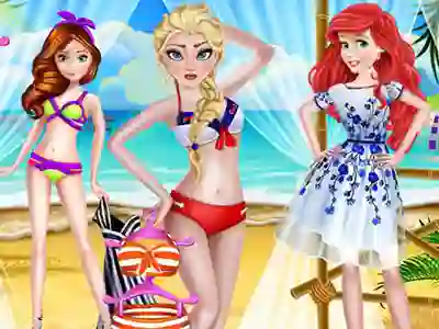 Juego Beach Fashion Outfits en línea