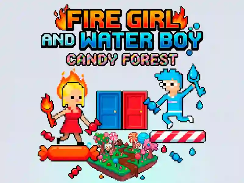Juego Fire Girl and Water Boy Candy Forest en línea