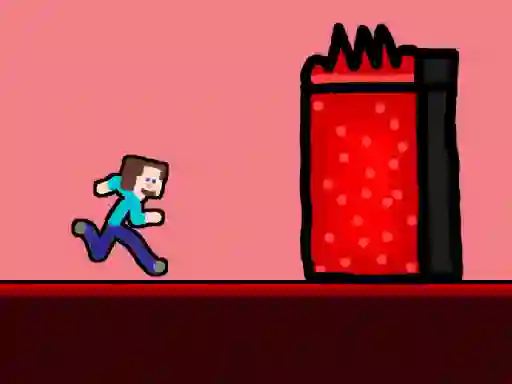 Juego Steveman Lava World en línea