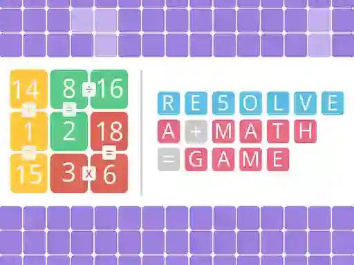 Juego Resolve a math game en línea