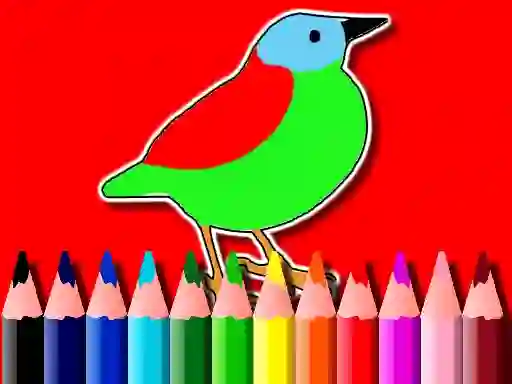 Juego Back To School: Birds Coloring Book en línea
