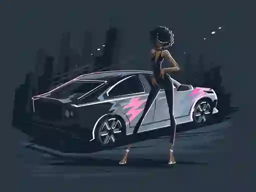 Juego Old and New Cars Coloring en línea