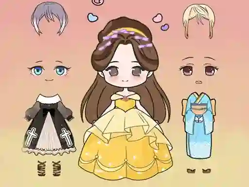 Juego Vivi Doll Dress Up en línea