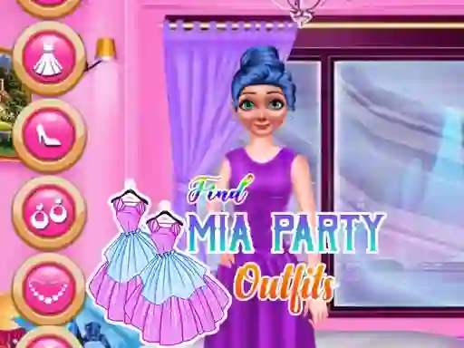 Juego Find Mia Party Outfits en línea