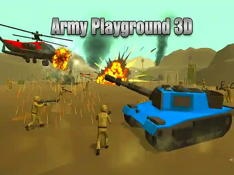 Juego Army Playground 3D en línea