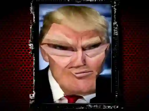Juego Trump Funny face en línea