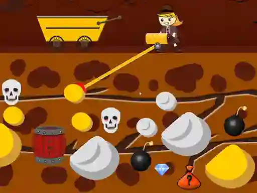 Juego Lady Gold Miner en línea