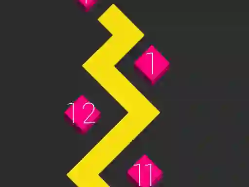 Juego Zig Zag Switch Color en línea