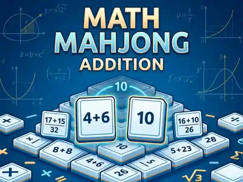 Juego Math Mahjong Addition en línea