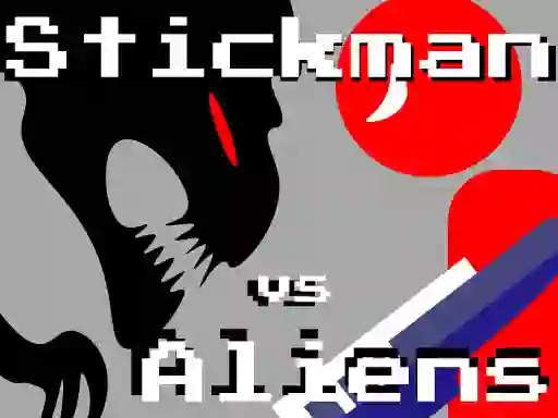 Juego Stickman vs Aliens en línea