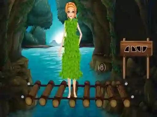 Juego Girl With Costume Escape en línea