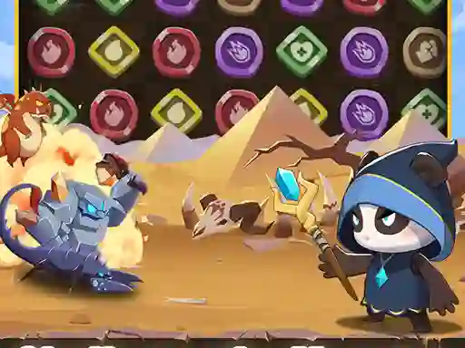 Juego Legend of Panda Match 3 & Battle en línea