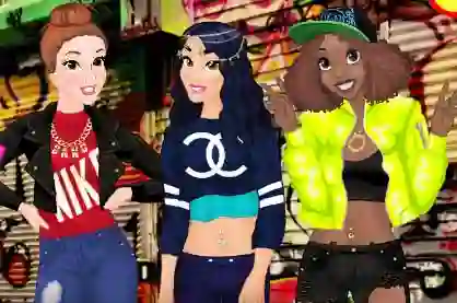 Juego Princess Cash Me Outside en línea