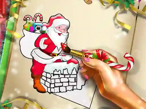 Juego Santa Christmas Coloring en línea