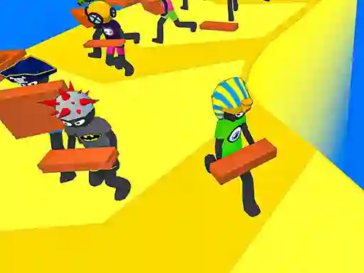 Juego Stickman Planks Fall en línea