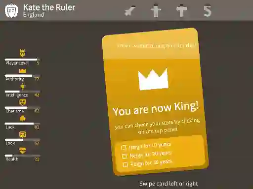Juego Kings Card Decisions en línea